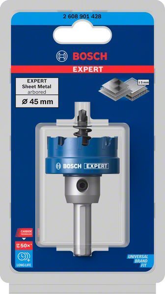 Bosch Delik Açma Testeresi Expert Carbide Metal 45 mm 