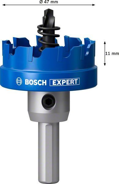 Bosch Delik Açma Testeresi Expert Carbide Metal 47 mm 