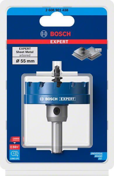 Bosch Delik Açma Testeresi Expert Carbide Metal 55 mm 