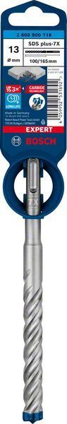 Bosch Kırıcı Delici Uç SDS-Plus-7X Expert 13x165 mm (1 Adet) 