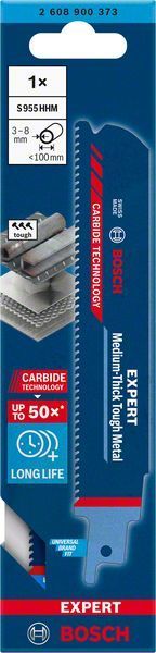 Bosch Panter Testere Bıçağı Expert MediumThickToughMetal S955HHM (1 Adet) 