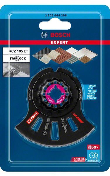 Bosch Starlock Aksesuarı / Expert Starlock Testere Ucu MM ACZ105ET (1 Adet) 