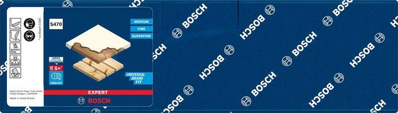 Bosch Sünger Zımpara Expert S470 Best for Profile Kombi Fine 