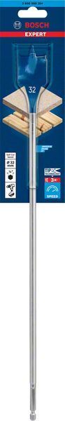 Bosch Ahşap Matkap Uç Expert SCS Yaprak HEX 32x400 mm 