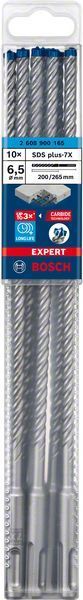 Bosch Kırıcı Delici Uç SDS-Plus-7X Expert 6,5x265 mm (10 Adet) 
