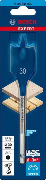 Bosch Ahşap Matkap Uç Expert SCS Yaprak HEX 30x152 mm 