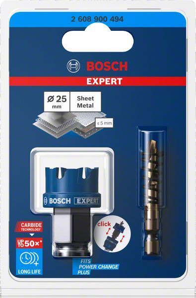 Bosch Delik Açma Testeresi Expert TCT SM 25 mm 