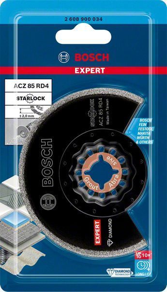 Bosch Starlock Aksesuarı / Expert Starlock Testere Ucu GA ACZ 85 RD4 (1 Adet) 