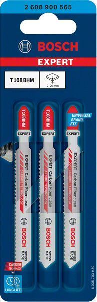Bosch Dekupaj Testere Bıçağı Expert CleanforCF T108BHM (3 Adet) 