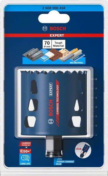 Bosch Delik Açma Testeresi Expert PC-Plus eHD 70 mm 