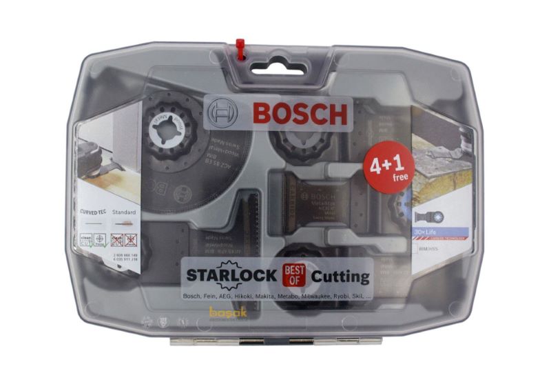 Bosch Starlock Aksesuarı / Expert Starlock Testere Ahşap ve Metal Seti (5 Parça) 