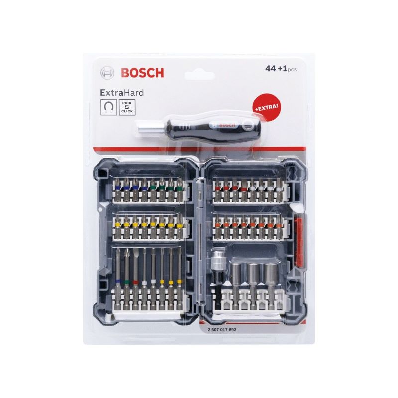 Bosch Profesyonel Vidalama Ucu Seti 44+1 Parça 