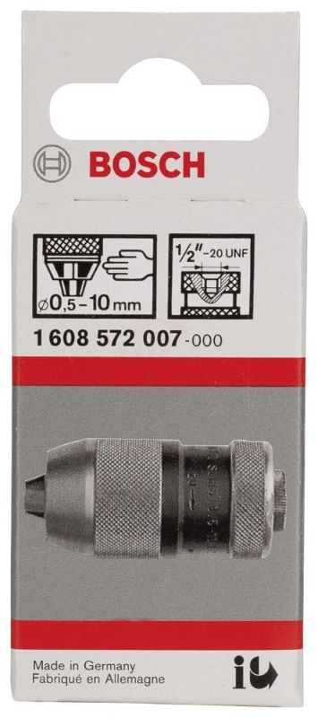 Bosch Anahtarsız Mandren 1/2 İnç - 20 UNF Ø0,5-10 mm 