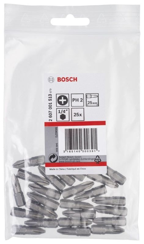 Bosch Vidalama Ucu Extra Hard PH2x25 mm (25 Adet) 
