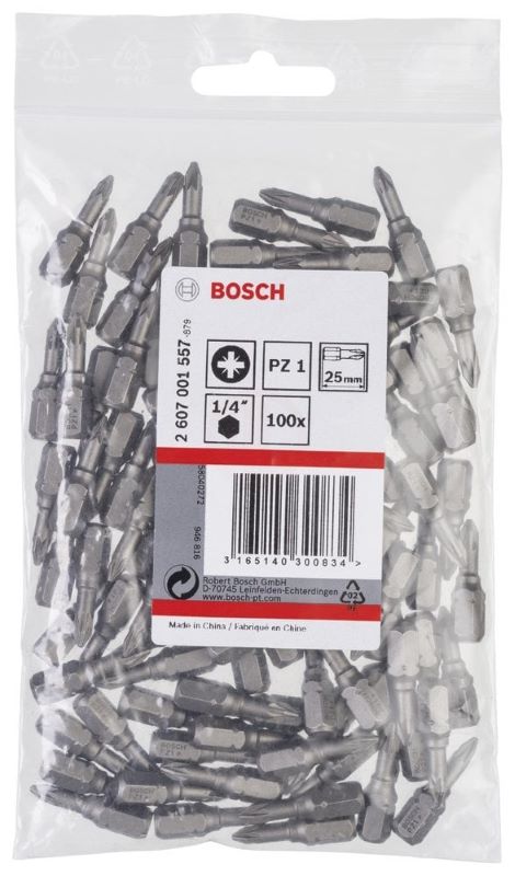 Bosch Vidalama Ucu Extra Hard PZ1x25 mm (100 Adet) 