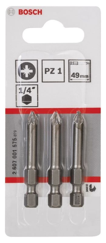 Bosch Vidalama Ucu Extra Hard PZ1x49 mm (3 Adet) 