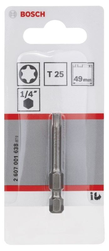 Bosch Vidalama Ucu Extra Hard T25x49 mm (1 Adet) 
