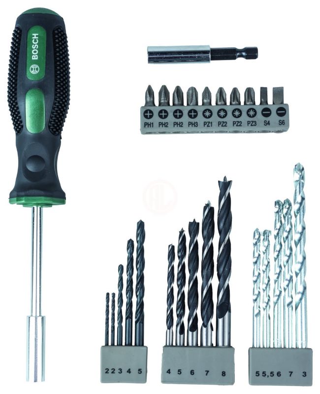 Bosch Vidalama ve Delme Ucu Set (27 Parça) 