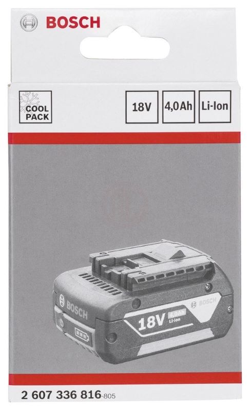 Bosch Akü Li-Ion 18V 4,0 Ah HD ECP+CLI 
