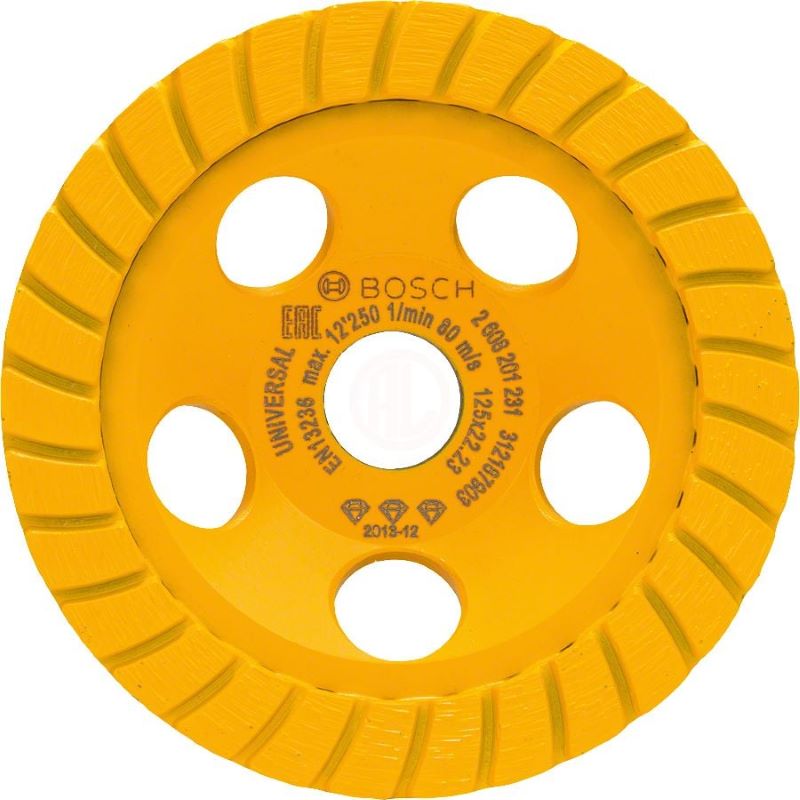 Bosch Elmas Çanak Disk Best For Universal Turbo 125 mm 