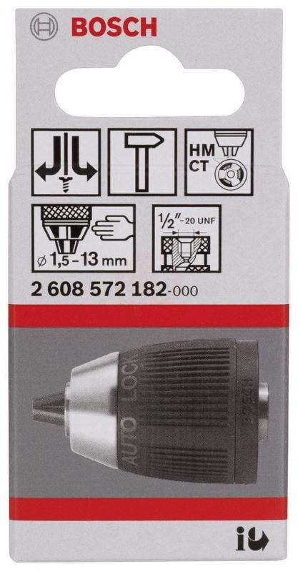 Bosch Anahtarsız Mandren 1/2 İnç - 20 UNF Ø1,5-13 mm V4 