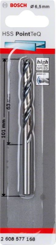 Bosch Metal Matkap Ucu HSS PointTeQ (DIN 338) 6,5 mm (1 Adet) 