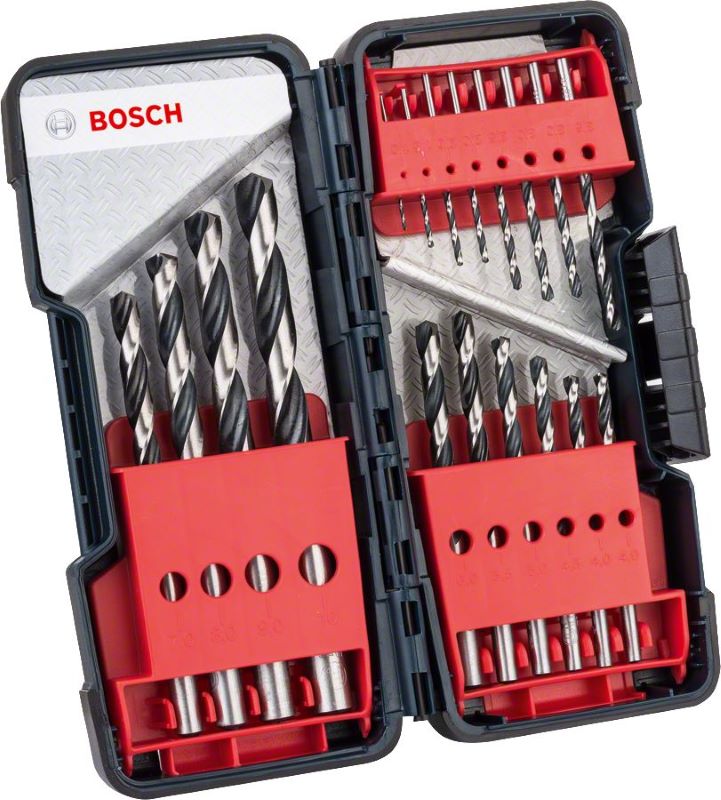 Bosch Metal Matkap Ucu HSS PointTeQ Set (18 Parça) 