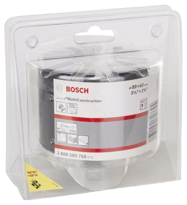 - Bosch Speed For MultiConstruction Delik Açma Testeresi 89 mm 