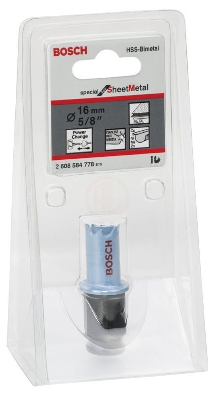 Bosch Special For Sheet Metal Delik Açma Testeresi 16 mm 