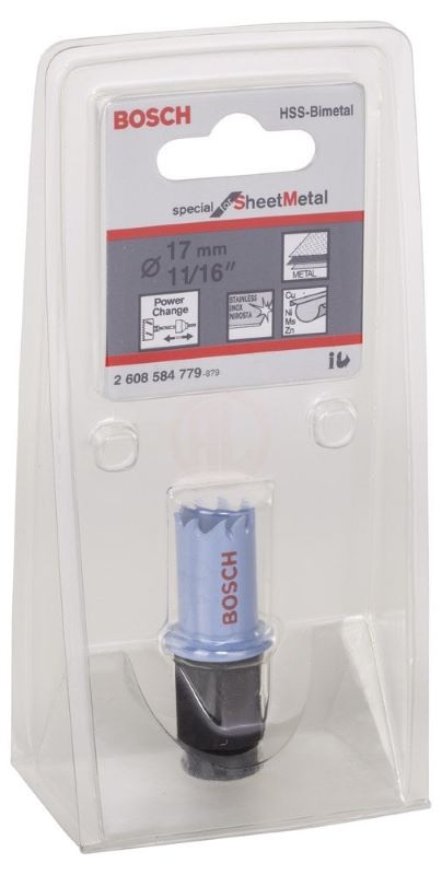 Bosch Special For Sheet Metal Delik Açma Testeresi 17 mm 