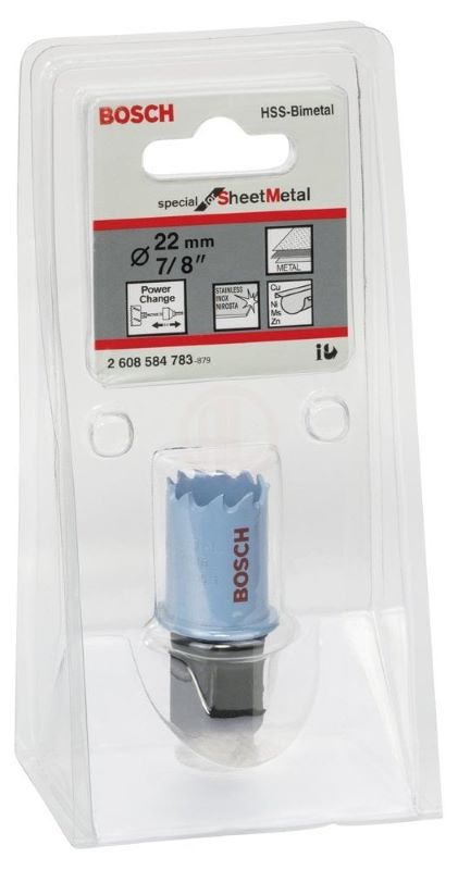 Bosch Special For Sheet Metal Delik Açma Testeresi 22 mm 