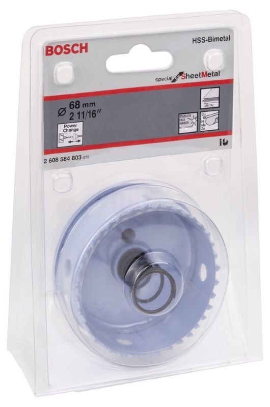 Bosch Special For Sheet Metal Delik Açma Testeresi 68 mm 