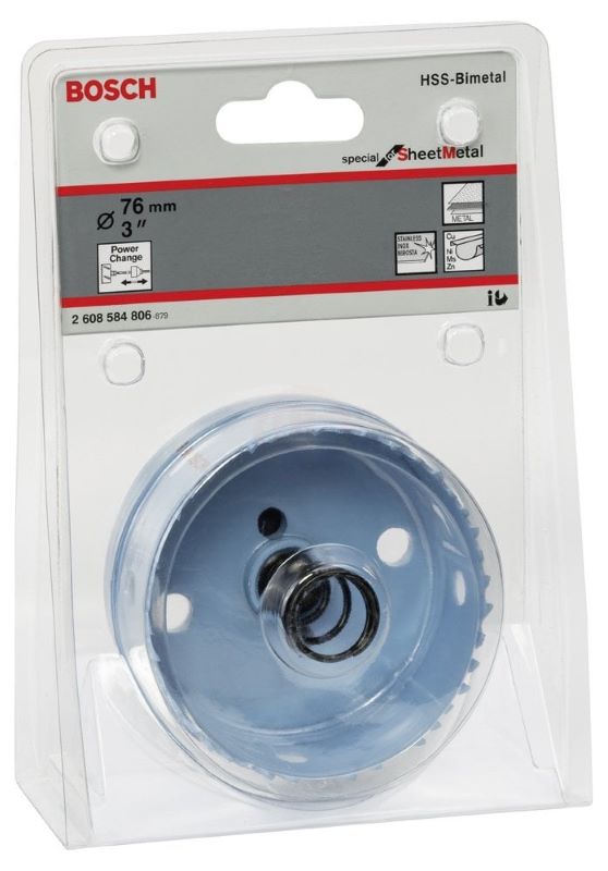 Bosch Special For Sheet Metal Delik Açma Testeresi 76 mm 