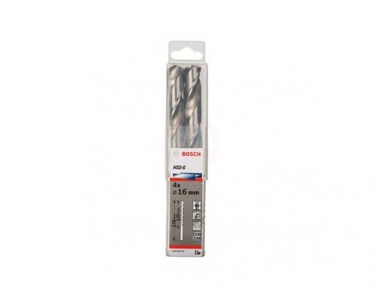 Bosch Metal Matkap Ucu HSS-G DIN 338 (Gümüş) 16,0x178 mm (4 Adet) 