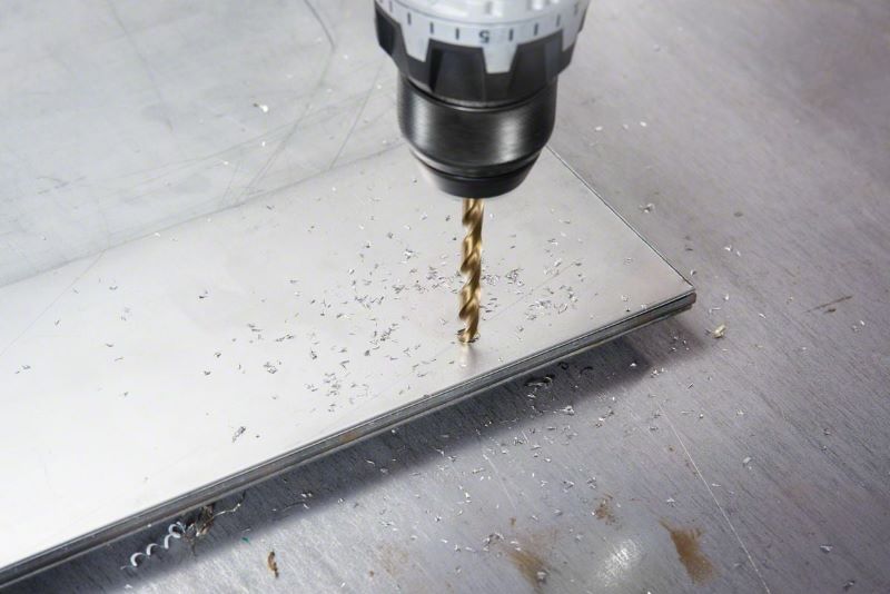 Bosch Metal Matkap Ucu HSS-Co DIN 338 (Altın) 5,0x86 mm (10 Adet) 