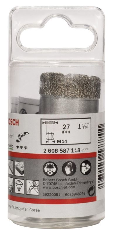 Bosch Kuru Elmas Delici Uç DrySpeed Best For Ceramic 27x35 mm 
