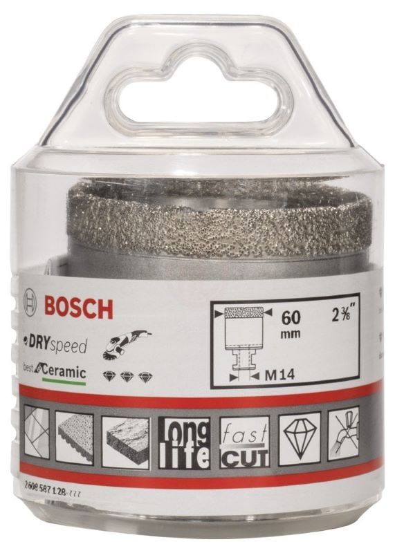 Bosch Kuru Elmas Delici Uç DrySpeed Best For Ceramic 60x35 mm 