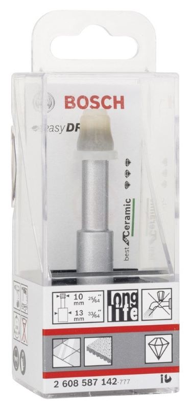 Bosch Kuru Elmas Delici Uç EasyDry Best For Ceramic 10x33 mm 