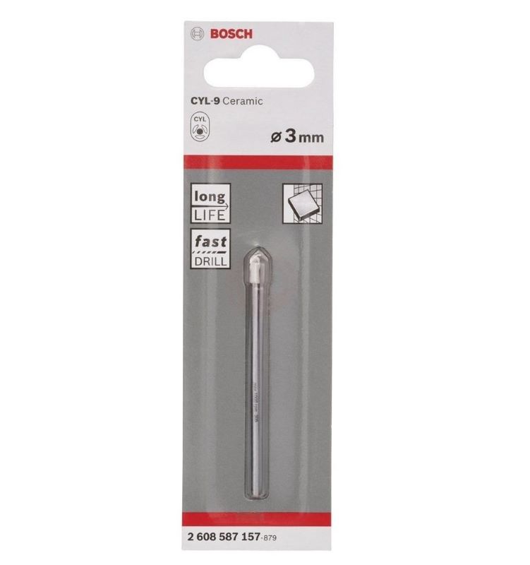 Bosch Fayans Matkap Ucu CYL-9 SoftCeramic 3x70 mm 