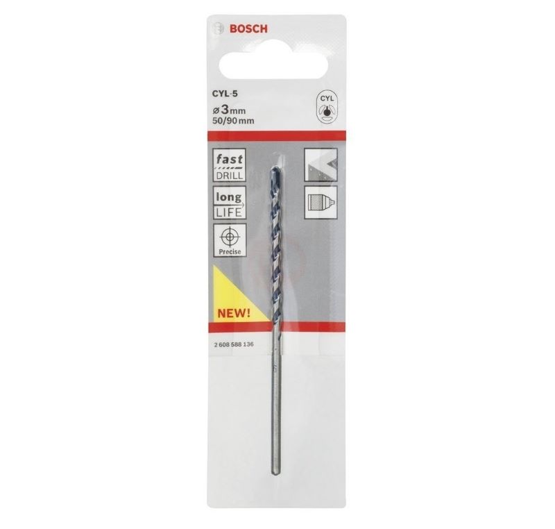 Bosch Beton Matkap Ucu CYL-5 BlueGT 3x90 mm 