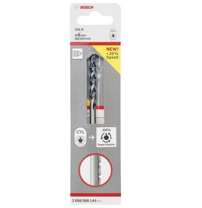 Bosch Beton Matkap Ucu CYL-5 BlueGT 6x100 mm 