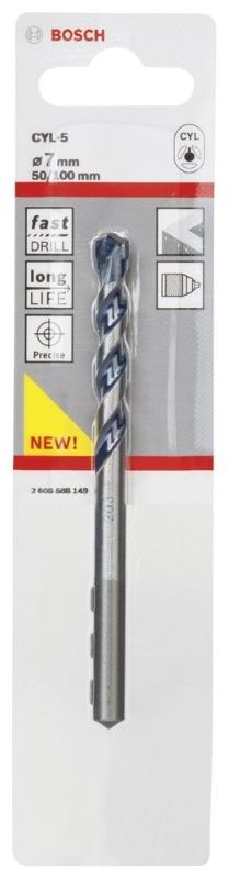 Bosch Beton Matkap Ucu CYL-5 BlueGT 7x100 mm 