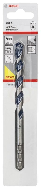 Bosch Beton Matkap Ucu CYL-5 BlueGT 12x150 mm 