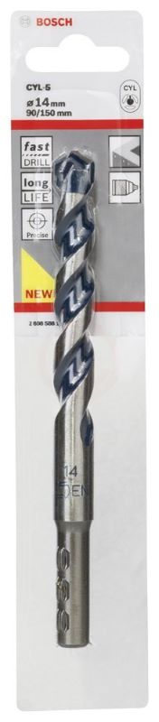 Bosch Beton Matkap Ucu CYL-5 BlueGT 14x150 mm 