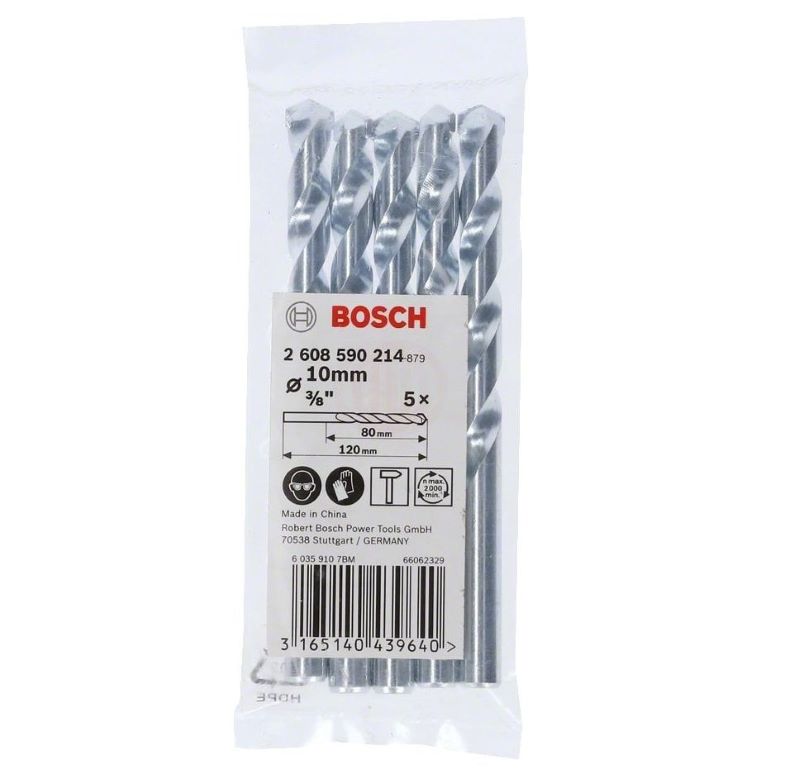 Bosch Taş Matkap Ucu CYL-1 Impact 10x120 mm (5 Adet) 