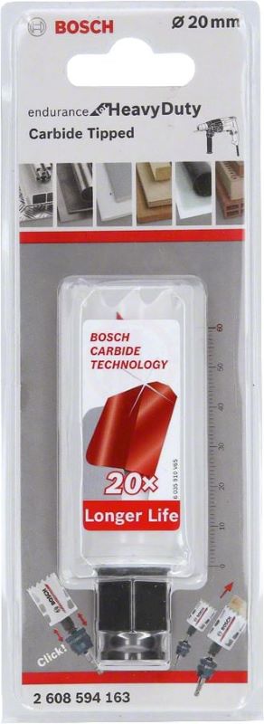 - Bosch Endurance For Heavy Duty Delik Açma Testeresi 20 mm 