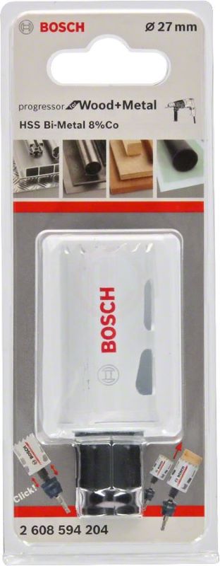 Bosch Progressor Metal ve Ahşap Delik Açma Testeresi 27 mm 