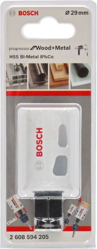 Bosch Progressor Metal ve Ahşap Delik Açma Testeresi 29 mm 