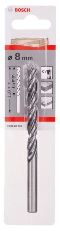 Bosch Ahşap Matkap Ucu Silindir Şaft 8,0x110 mm 