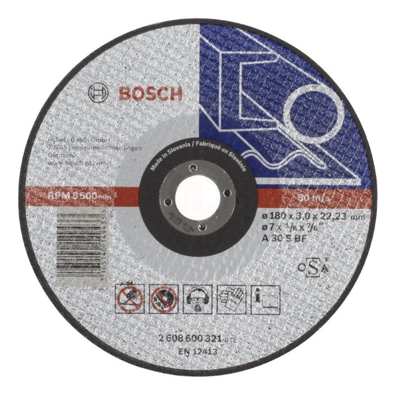 Bosch Metal Kesme Diski Expert For Metal Düz 180x22,23x3,0 mm (A 30 S BF) 